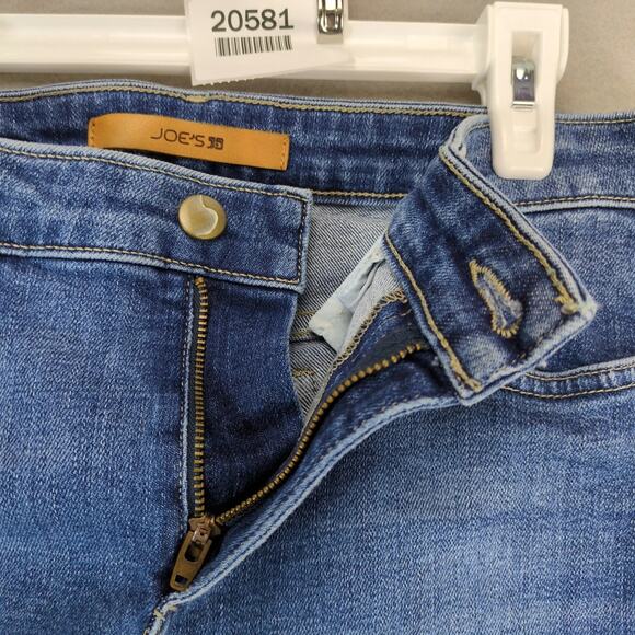 Joe's Jeans The Icon Mid Rise Skinny Ankle Women's 29 Stretch 30x28" Made USA - Picture 3 of 10